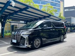 2020 Toyota Alphard Hybrid 2.5L Premium, чёрный — фото 1