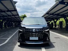 2020 Toyota Alphard Hybrid 2.5L Premium, чёрный — фото 3