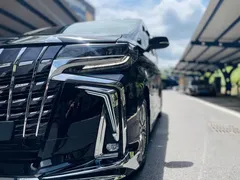 2020 Toyota Alphard Hybrid 2.5L Premium, чёрный — фото 9