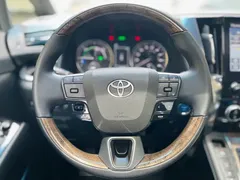 2020 Toyota Alphard Hybrid 2.5L Premium, чёрный — фото 16