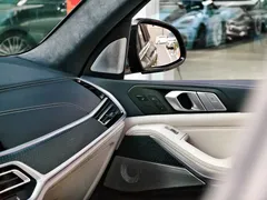 2022 BMW X7 xDrive M50i, синий — фото 9