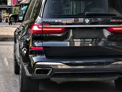 2022 BMW X7 xDrive M50i, синий — фото 12