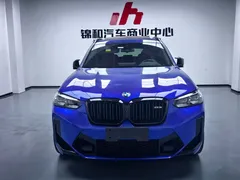 2022 BMW X3 M Thunder Edition, синий — фото 2