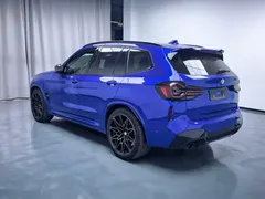 2022 BMW X3 M Thunder Edition, синий — фото 6