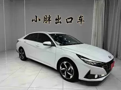 2022 Hyundai Elantra 1.5L CVT LUX Premium, белый — фото 3