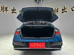 2023 Hyundai Elantra 1.5L CVT GLX Elite, синий — фото 17