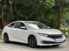 2019 Honda Civic 220TURBO CVT V, белый — фото 3
