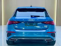 2022 Audi A3 Sportback 35 TFSI Fashion Sport, синий — фото 4