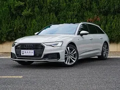 2022 Audi A6 Avant 45 TFSI premium, белый — фото 1
