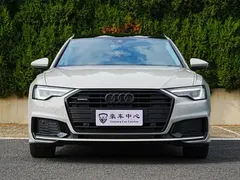 2022 Audi A6 Avant 45 TFSI premium, белый — фото 2