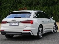 2022 Audi A6 Avant 45 TFSI premium, белый — фото 8