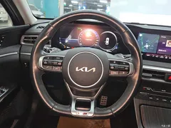 2021 Kia K5 380T GT-Line Flagship, синий — фото 13