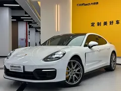 2021 Porsche Panamera 2.9T, белый — фото 1