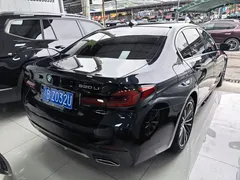 2023 BMW 5 Series 530Li Leading M Sport Package, чёрный — фото 3