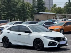 2021 Honda Civic Hatchback 220Turbo CVT, белый — фото 3