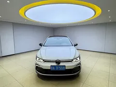 2021 Volkswagen Golf 280TSI DSG R-Line, белый — фото 2