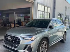 2022 Audi Q3 40 TFSI, зелёный — фото 1