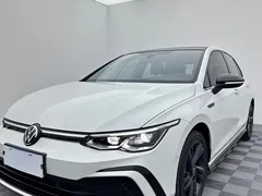 2021 Volkswagen Golf 280TSI DSG R-Line, белый — фото 7