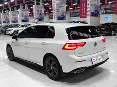 2023 Volkswagen Golf 280TSI DSG R-Line, белый — фото 4