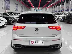 2023 Volkswagen Golf 280TSI DSG R-Line, белый — фото 5