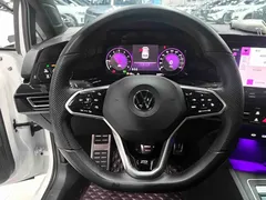 2023 Volkswagen Golf 280TSI DSG R-Line, белый — фото 8