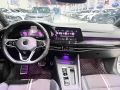 2023 Volkswagen Golf 280TSI DSG R-Line, белый — фото 9
