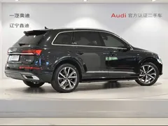 2020 Audi Q7 55 TFSI quattro S line, чёрный — фото 4