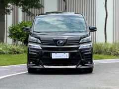 2020 Toyota Vellfire Hybrid 2.5L HV Luxury, чёрный — фото 2