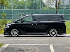 2020 Toyota Vellfire Hybrid 2.5L HV Luxury, чёрный — фото 3
