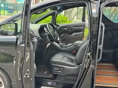 2020 Toyota Vellfire Hybrid 2.5L HV Luxury, чёрный — фото 5