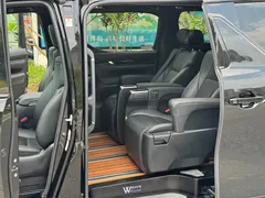 2020 Toyota Vellfire Hybrid 2.5L HV Luxury, чёрный — фото 8
