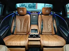2020 Mercedes-Benz Maybach S-Class 450 4MATIC, чёрный — фото 14