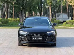 2022 Audi A4 Avant 40 TFSI Fashion, чёрный — фото 2