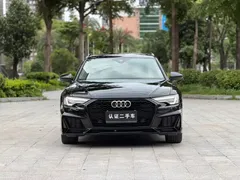 2021 Audi A6 Avant 45 TFSI Sport, чёрный — фото 2