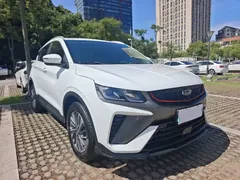 2021 Geely Coolray 1.4T DCT Platinum, белый — фото 3