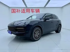 2019 Porsche Cayenne 3.0T, синий — фото 2
