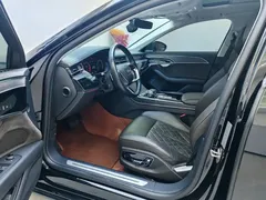 2021 Audi A8L 50 TFSI quattro, чёрный — фото 3