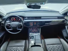 2021 Audi A8L 50 TFSI quattro, чёрный — фото 7