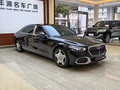 2023 Mercedes-Benz Maybach S-Class S 480 4MATIC, чёрный — фото 3