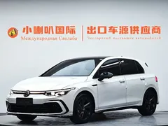 2021 Volkswagen Golf 280TSI DSG R-Line, белый — фото 1