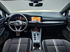 2021 Volkswagen Golf 280TSI DSG R-Line, белый — фото 12