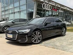 2021 Audi A6L 45 TFSI quattro, чёрный — фото 2