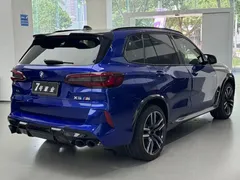 2020 BMW X5 M, синий — фото 3
