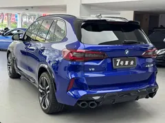 2020 BMW X5 M, синий — фото 5