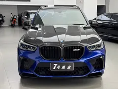 2020 BMW X5 M, синий — фото 6