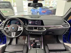 2020 BMW X5 M, синий — фото 12