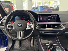2020 BMW X5 M, синий — фото 14