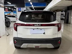 2023 Kia Seltos 1.5L CVT Luxury, белый — фото 4
