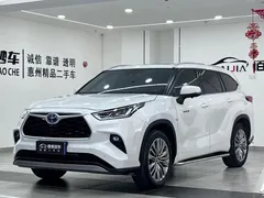 2022 Toyota Highlander Hybrid 2.5L 4WD Premium 7, белый — фото 1