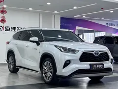 2022 Toyota Highlander Hybrid 2.5L 4WD Premium 7, белый — фото 3